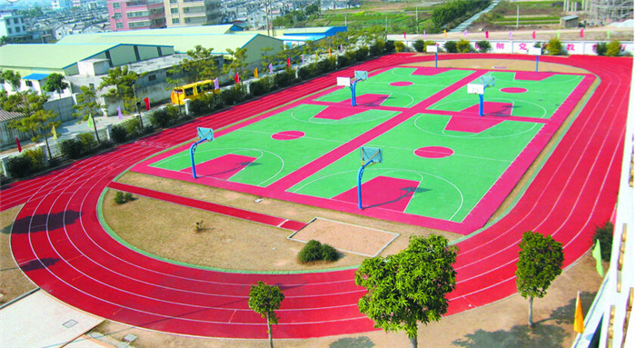 阜阳一小北校区塑胶操场工程