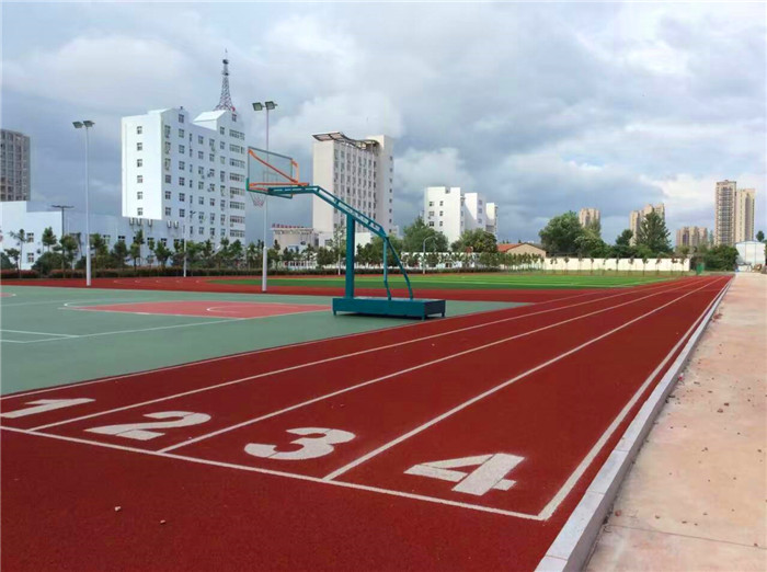 麻城公安局塑胶跑道